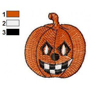 Free Pumpkin 13 Embroidery Design